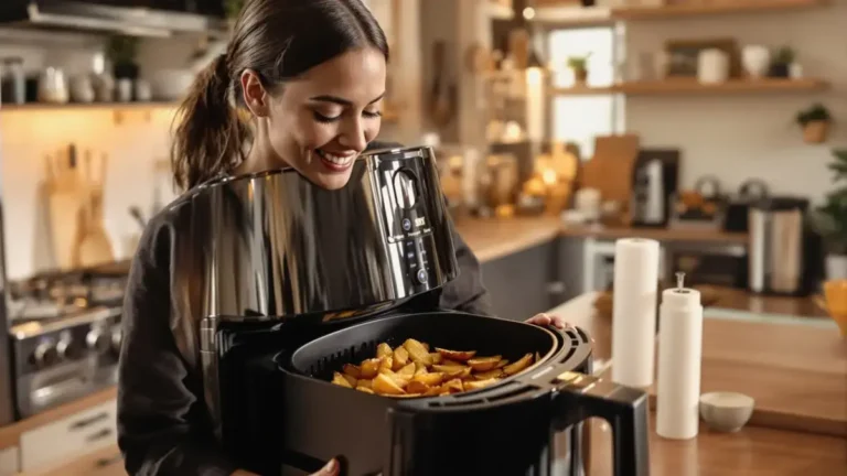 De airfryer een onbekende tip om bakpapier te vermijden