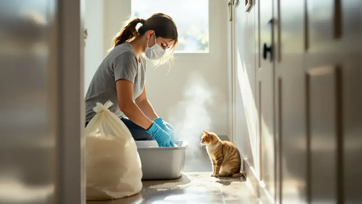 Deze vaak genegeerde fouten met uw kattenbak kunnen uw longen schaden en de oceanen vervuilen