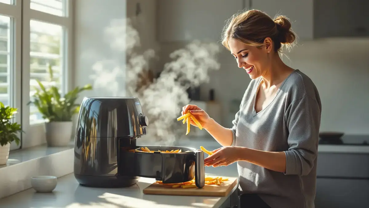 Deskundigen zijn duidelijk luchtfriteuses verminderen niet altijd de binnenluchtvervuiling en kunnen zelfs andere gezondheidsrisico’s bevorderen