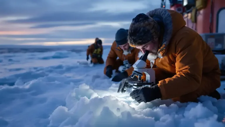 Microscopische wezens bewegen zich voort in Arctisch ijs bij –15°C en zetten onze ideeën over leven in de kou op losse schroeven
