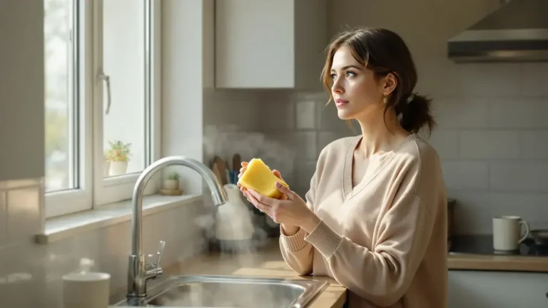 Weten wanneer je je spons moet weggooien voorkomt gezondheidsrisico’s