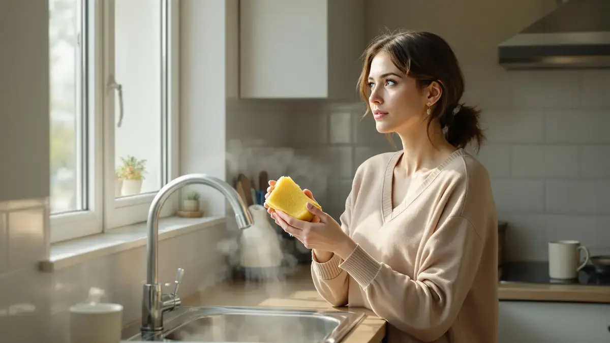 Weten wanneer je je spons moet weggooien voorkomt gezondheidsrisico’s