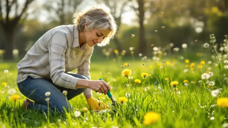 Het verwijderen van paardenbloemen kan schadelijk zijn voor de gezondheid van uw gazon een vaak over het hoofd geziene fout