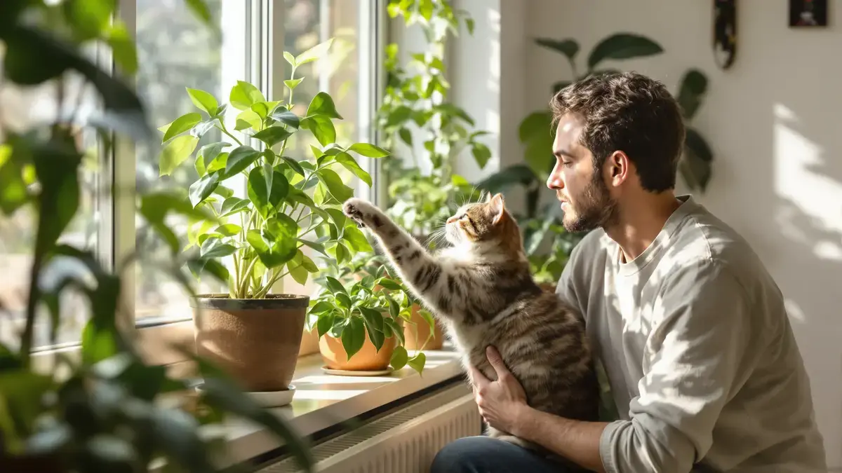 Waarschuwing aan kattenbezitters het negeren van giftige kamerplanten kan ernstige gezondheidsproblemen en dure spijt veroorzaken volgens experts