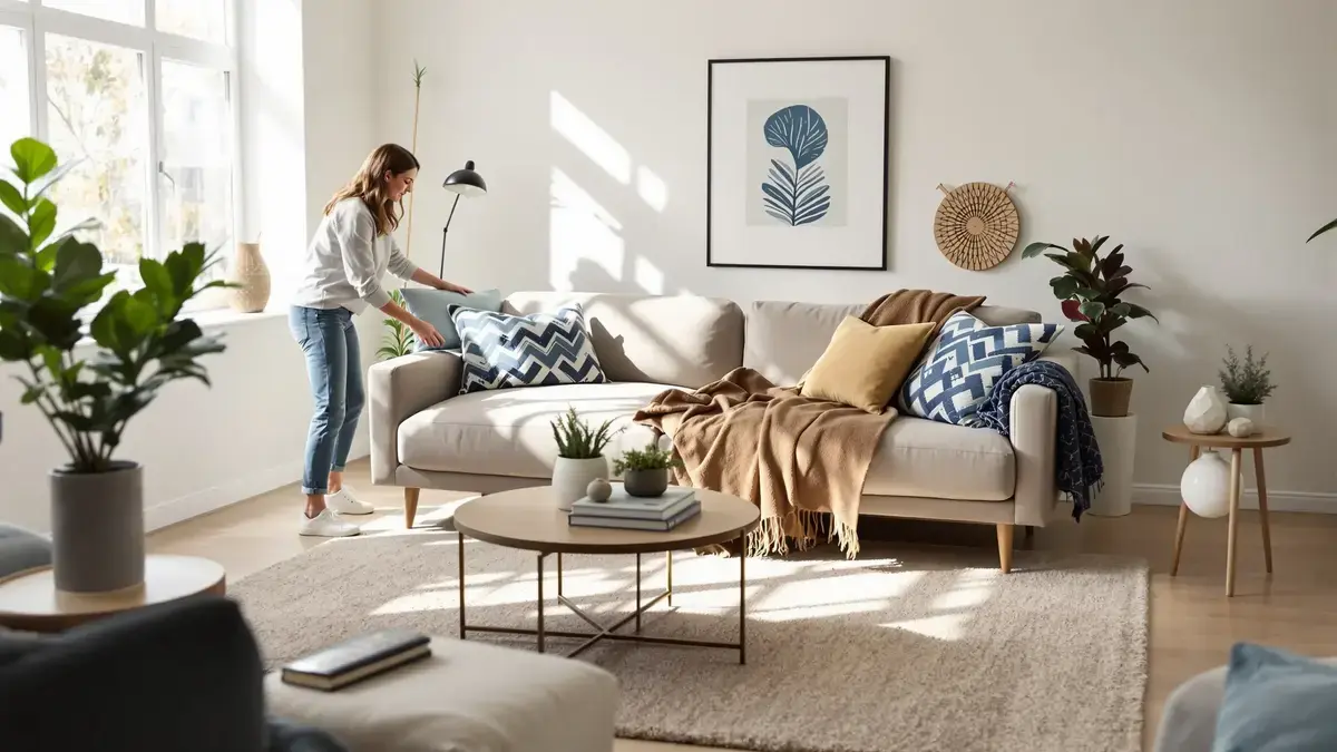 Deze vaak over het hoofd geziene tip voor de woonkamer transformeert de ruimte moeiteloos